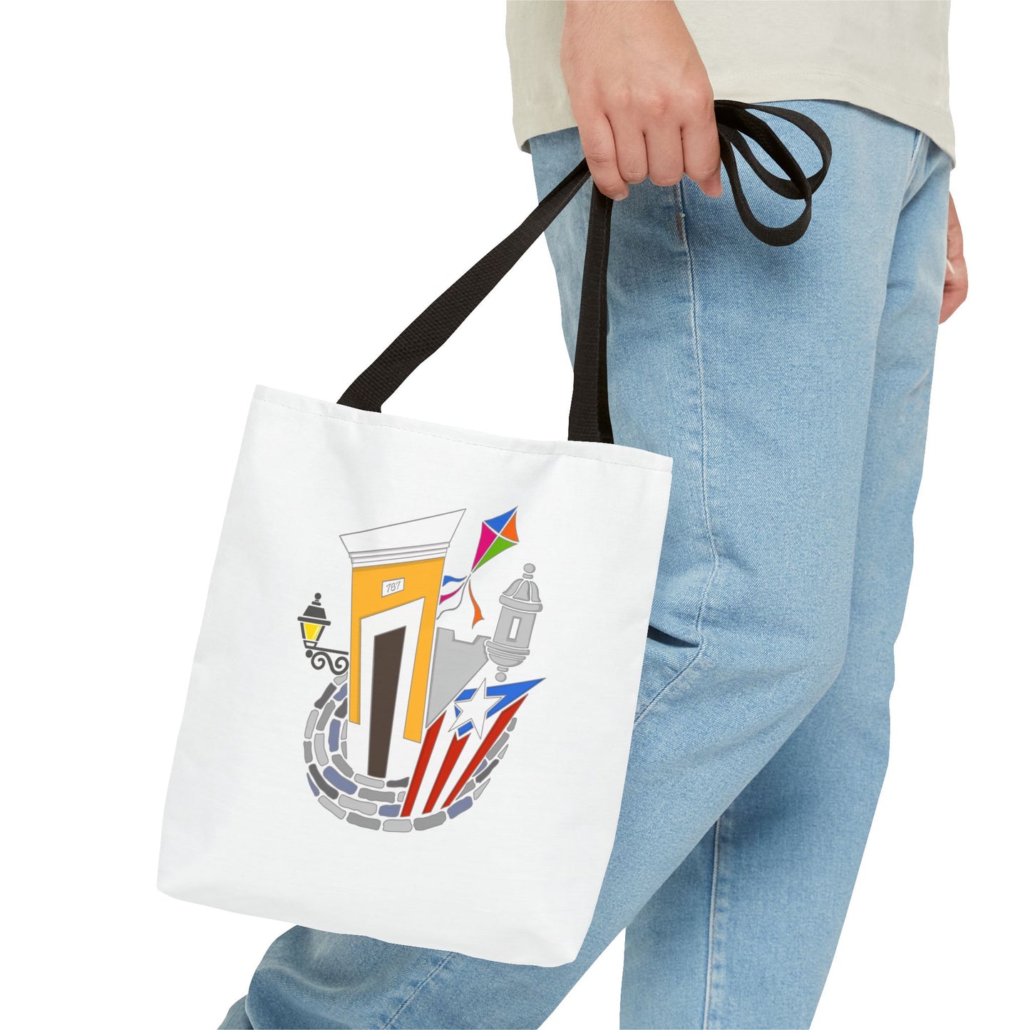 Tote Bag | Casita Viejo San Juan | Yellow