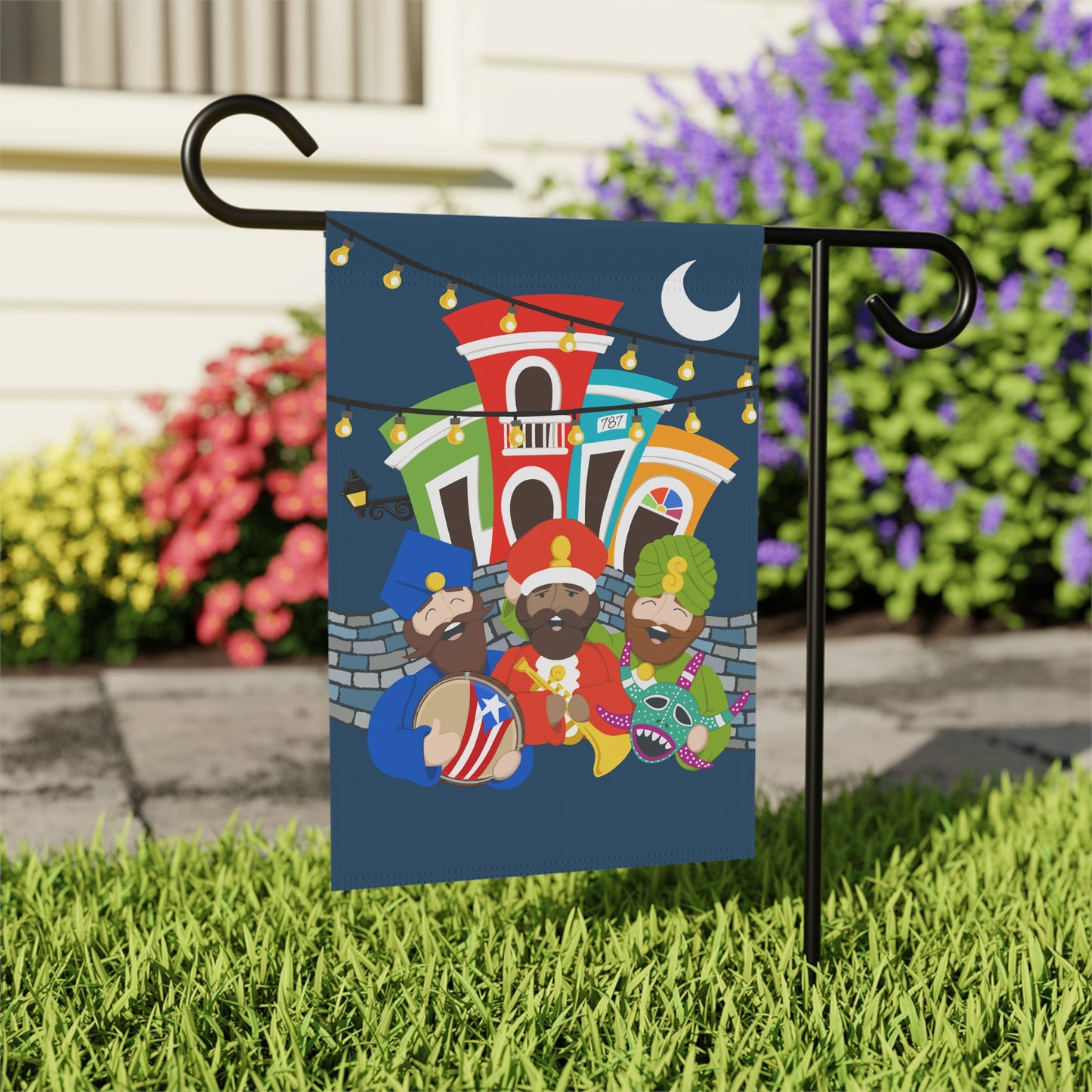 Reyes Magos Pleneros-Vejigante | Garden Flag