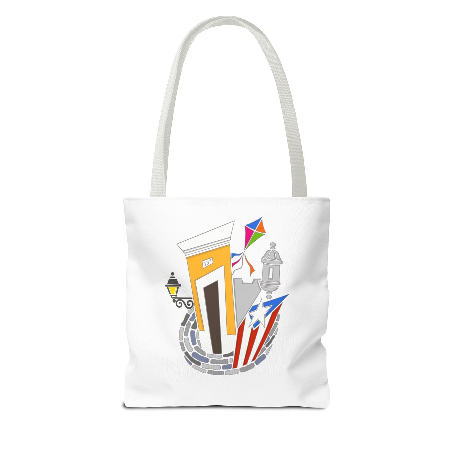 Tote Bag | Casita Viejo San Juan | Yellow