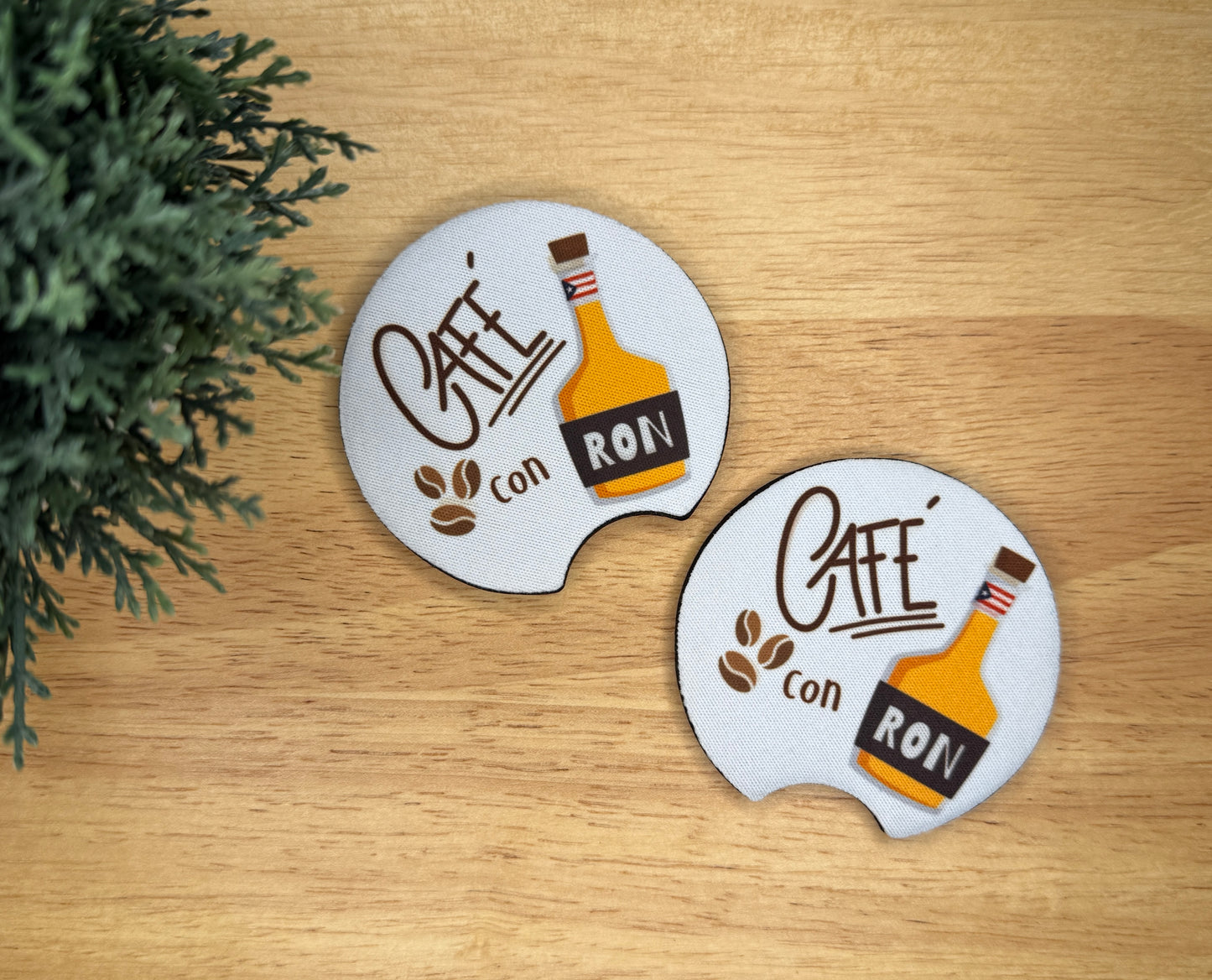 Car Coasters| Café con Ron