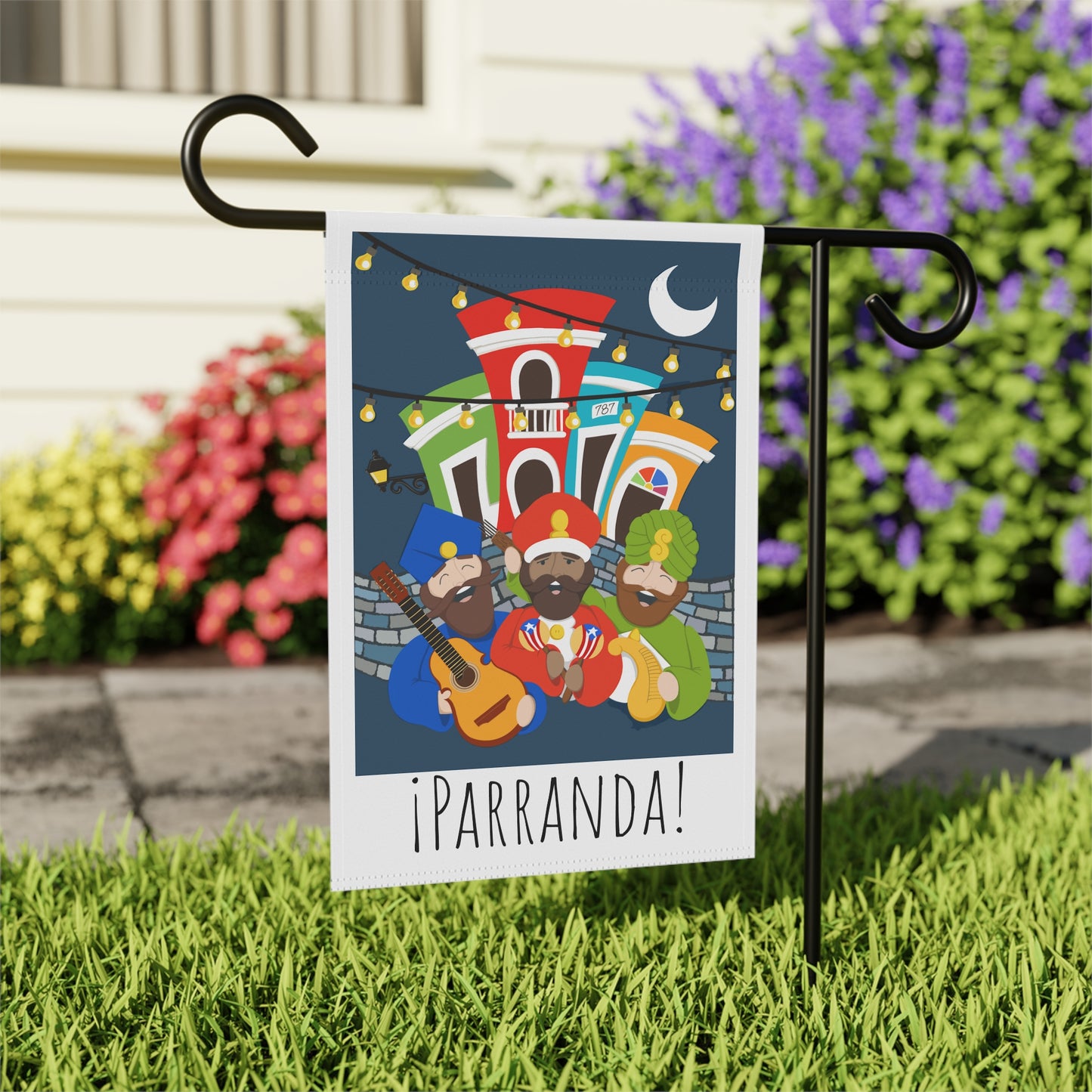 Reyes Magos | Parranda 1 | Garden Flag