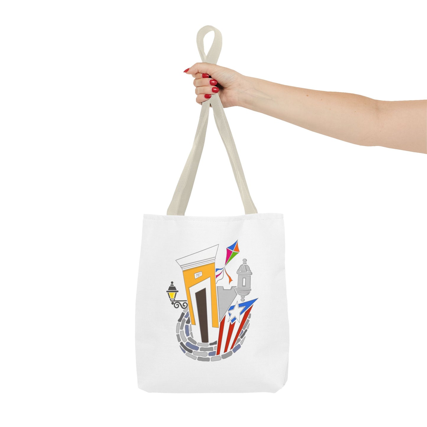 Tote Bag | Casita Viejo San Juan | Yellow