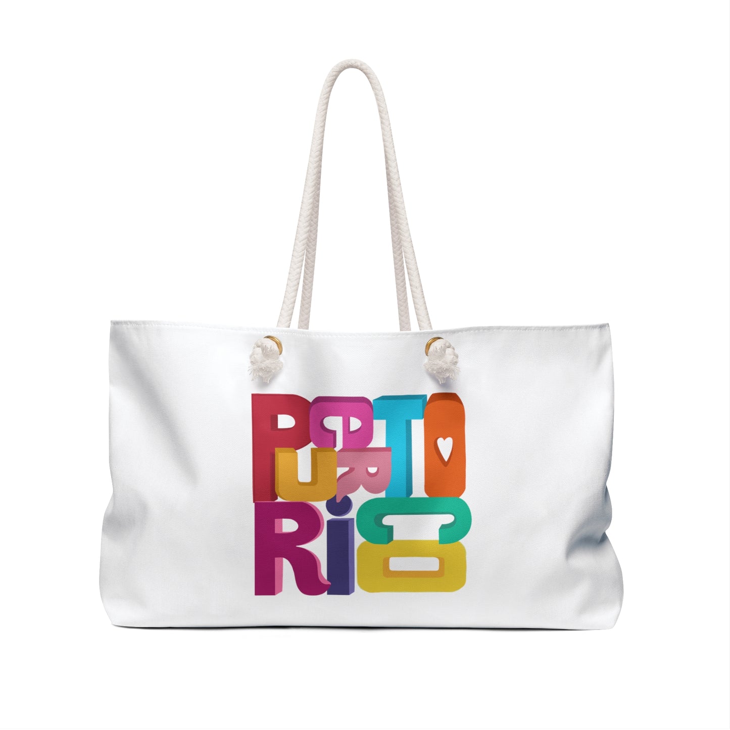 Puerto Rico Letters | Beach Tote Bag