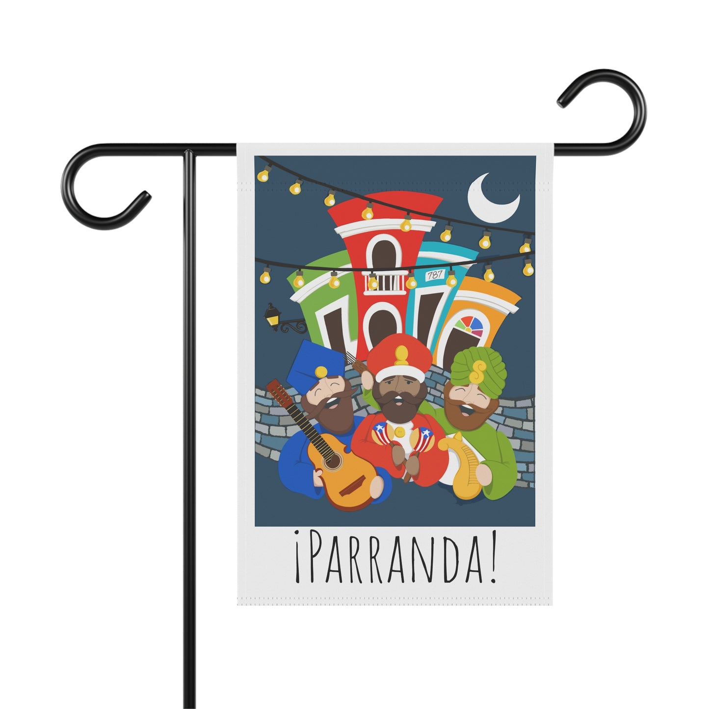 Reyes Magos | Parranda 1 | Garden Flag