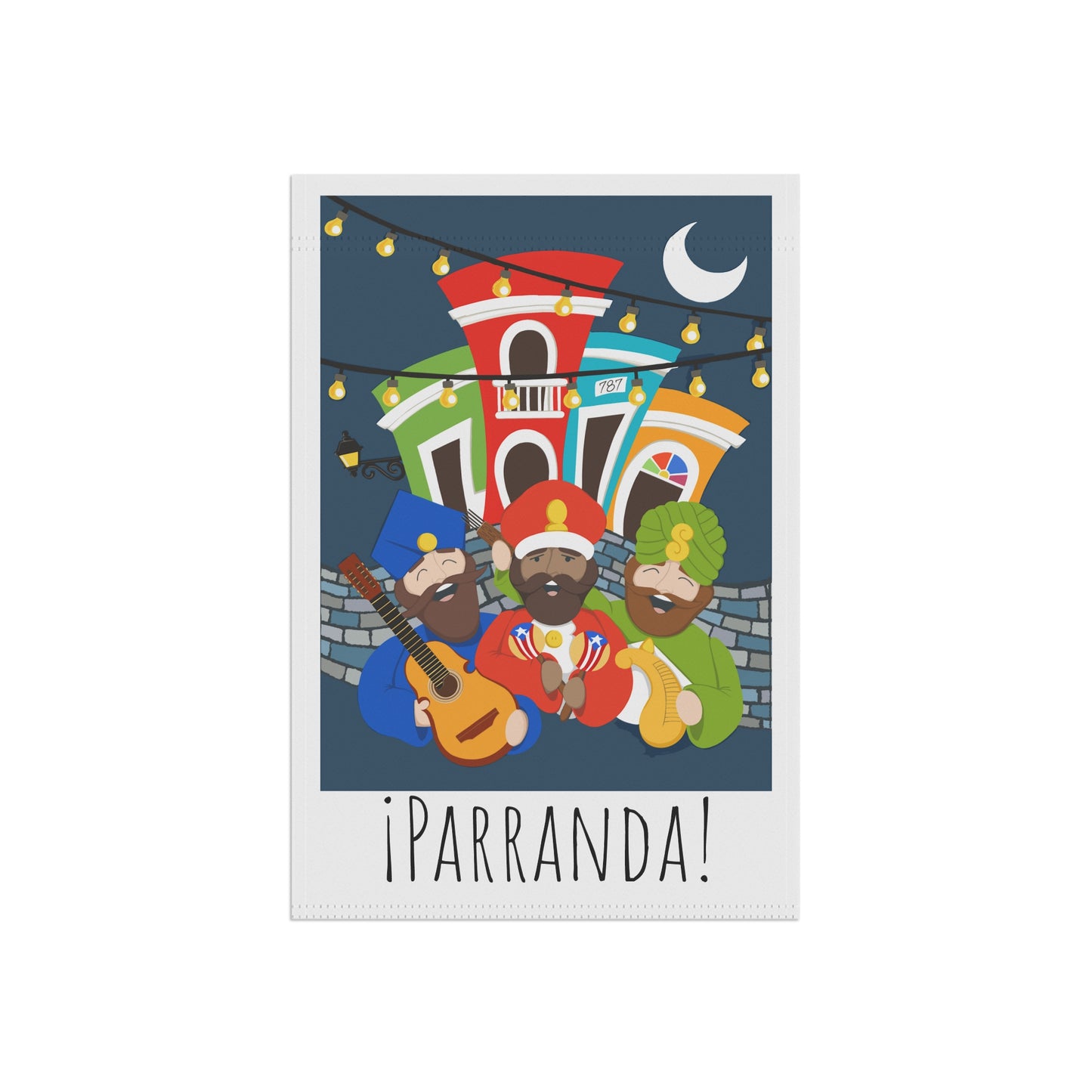 Reyes Magos | Parranda 1 | Garden Flag