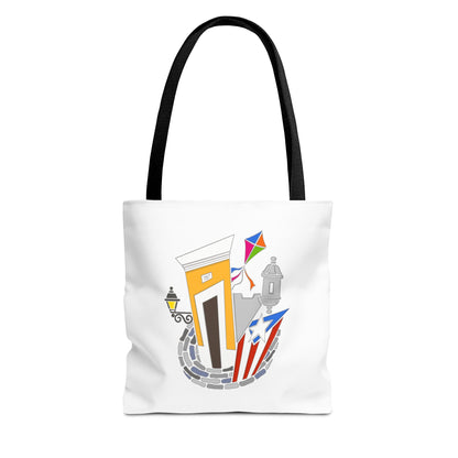 Tote Bag | Casita Viejo San Juan | Yellow