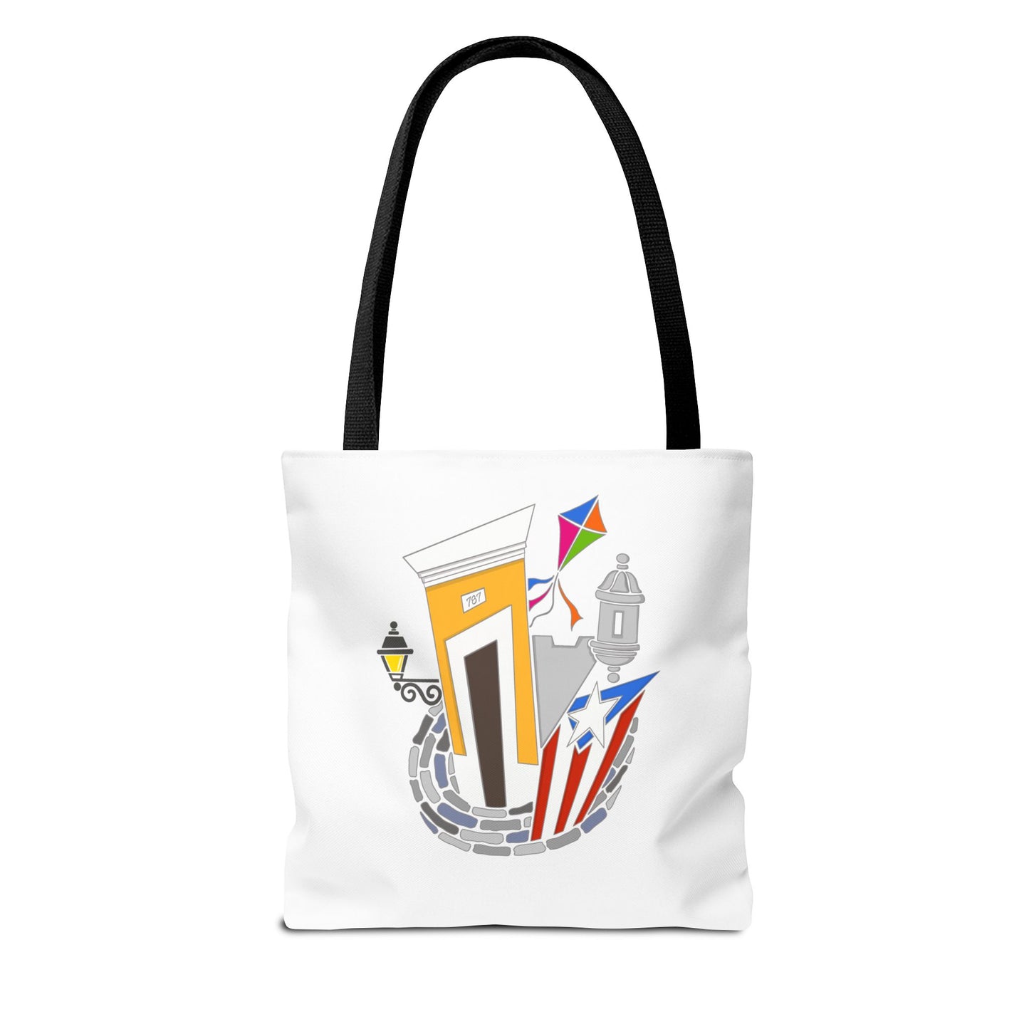 Tote Bag | Casita Viejo San Juan | Yellow