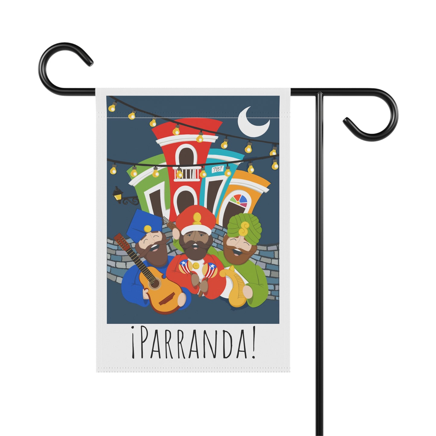 Reyes Magos | Parranda 1 | Garden Flag