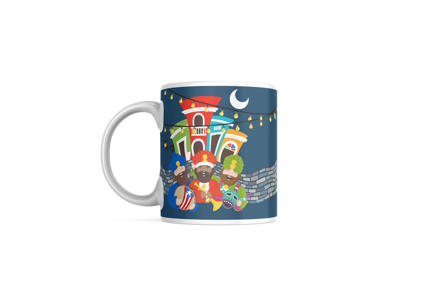 Reyes en la Sanse | Vejigante | Coffee Mug