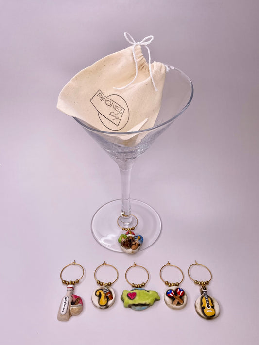 Reyes Magos | Set of 6 | Wine Glass Charms