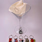 Piragüero | Set of 6 | Wine Glass Charms