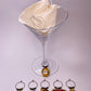 Pitorro |  Set of 6 | Wine Glass Charms