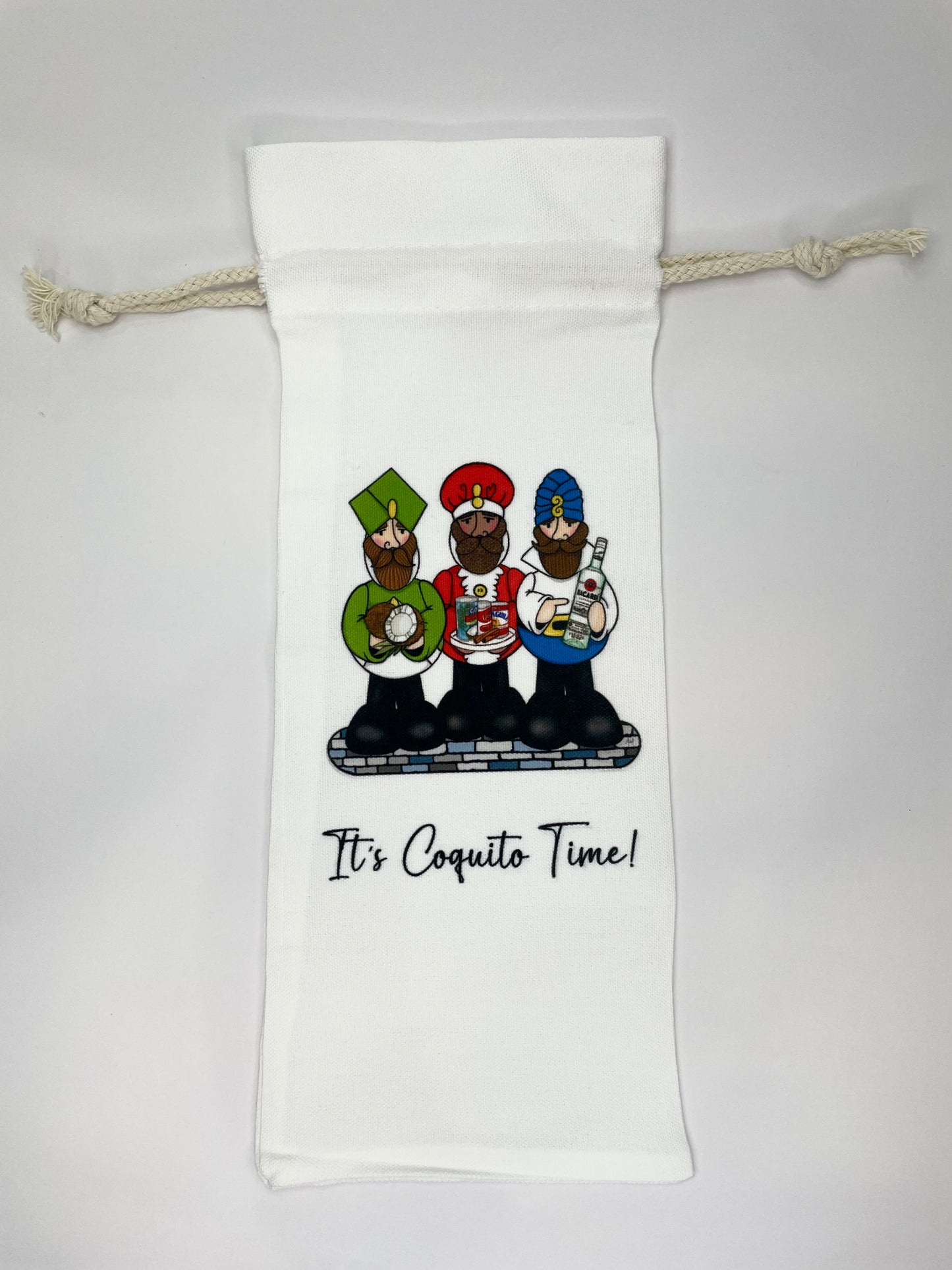 Reyes Magos | It's Coquito Time! | Wine Bottle Bags