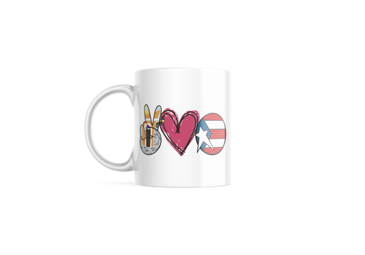 Peace Love PR | Coffee Mug